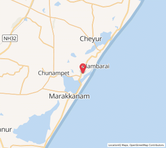 Map of Kottaikadu, Tamil Nadu