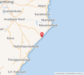 Map of Kottaippattanam, Tamil Nadu