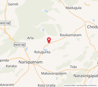 Map of Kottakota, Andhra Pradesh
