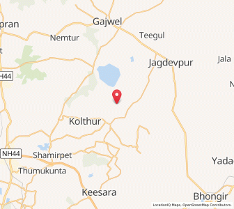 Map of Kottal, Andhra Pradesh