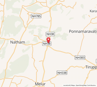 Map of Kottampatti, Tamil Nadu