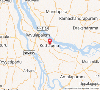Map of Kottapeta, Andhra Pradesh