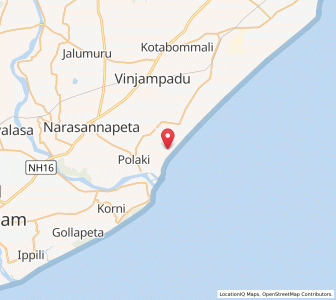Map of Kottaravupeta, Andhra Pradesh