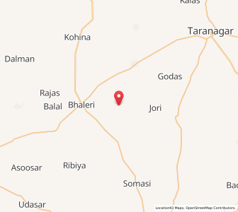 Map of Kotwad, Rajasthan