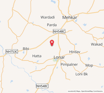 Map of Koyali, Maharashtra