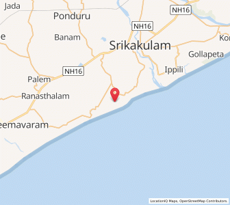 Map of Koyyam, Andhra Pradesh