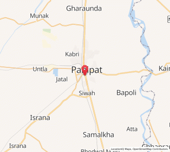Map of Krishanpura, Haryana