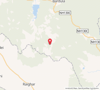 Map of Kuchenga, Chhattisgarh