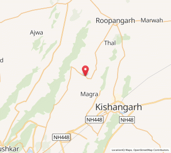 Map of Kuchil, Rajasthan