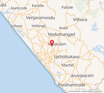 Map of Kudappanakkunnu, Kerala