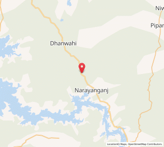 Map of Kudomaili, Madhya Pradesh