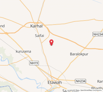 Map of Kuiyan, Uttar Pradesh
