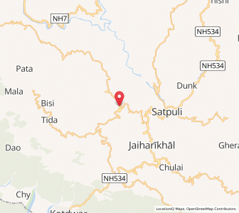 Map of Kukani, Uttarakhand