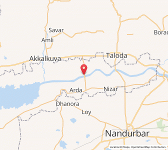 Map of Kukarmunda, Gujarat