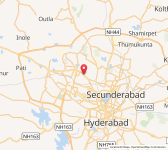 Map of Kukatpalli, Andhra Pradesh