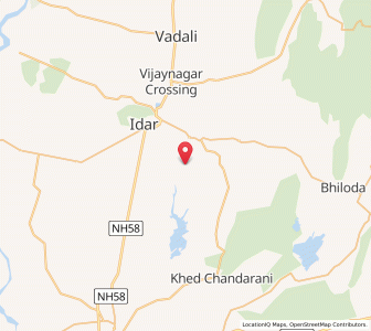 Map of Kukdia, Gujarat