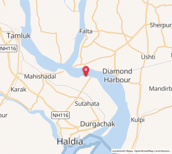 Map of Kukrahali, West Bengal