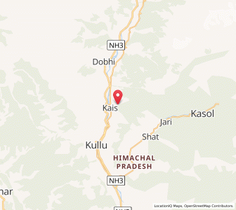 Map of Kukri Ser, Himachal Pradesh