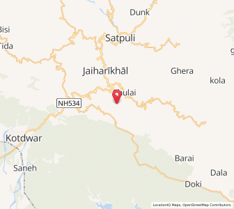 Map of Kulani, Uttarakhand