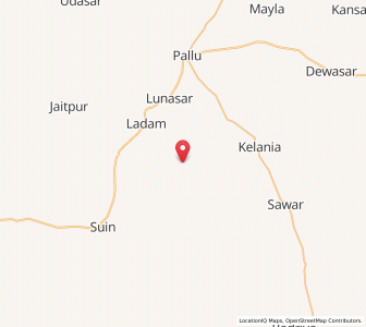 Map of Kulchasar, Rajasthan