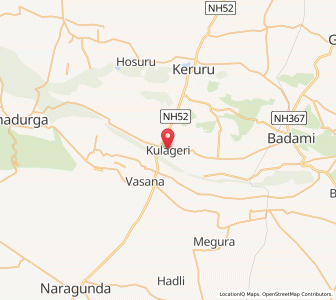 Map of Kulgeri, Karnataka