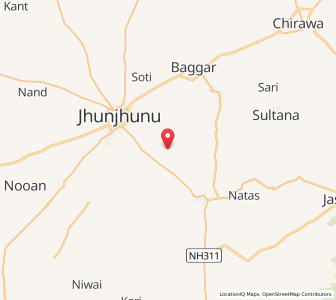 Map of Kulod Kalan, Rajasthan