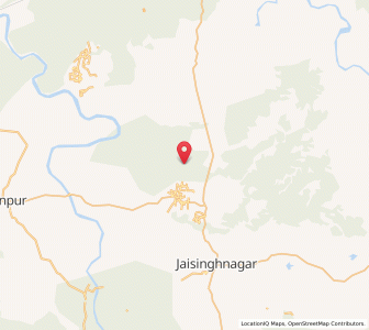 Map of Kulua, Madhya Pradesh