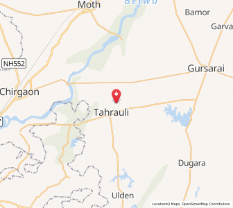 Map of Kumariya, Uttar Pradesh