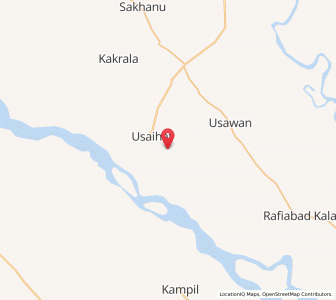 Map of Kumhargaon, Uttar Pradesh
