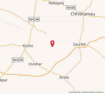 Map of Kumhaul, Uttar Pradesh