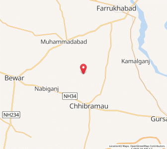 Map of Kumhauli, Uttar Pradesh
