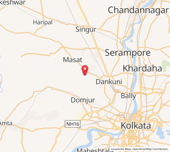 Map of Kumirimora, West Bengal