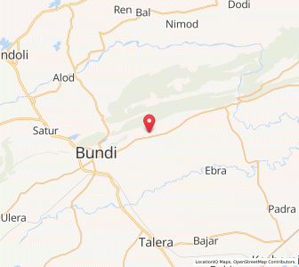 Map of Kundallya, Rajasthan