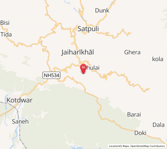 Map of Kundiyon, Uttarakhand