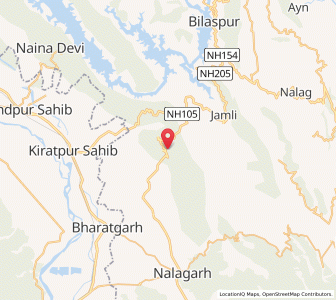 Map of Kundlu, Himachal Pradesh