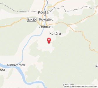 Map of Kunduluru, Andhra Pradesh