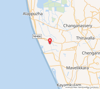 Map of Kunnumma, Kerala