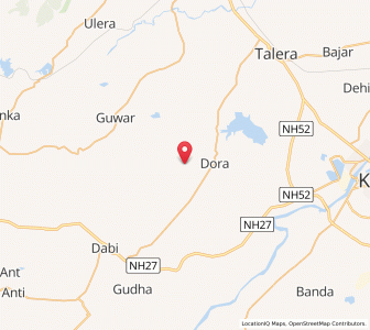 Map of Kunt, Rajasthan