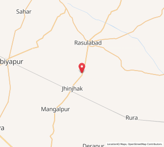 Map of Kuntalia, Uttar Pradesh