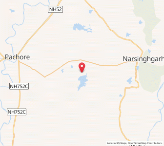 Map of Kunwar Kotri, Madhya Pradesh