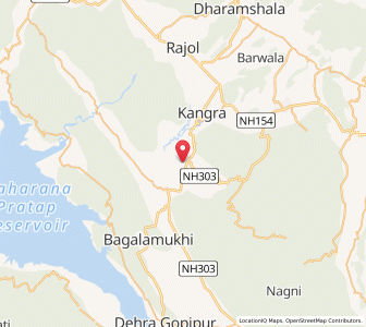 Map of Kupar Lahr, Himachal Pradesh