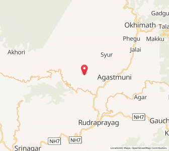 Map of Kurchhola, Uttarakhand