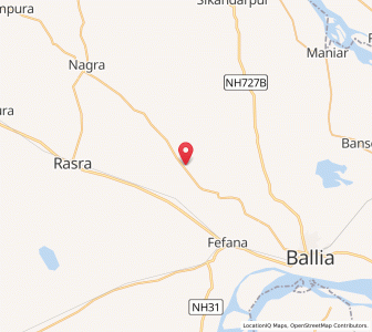 Map of Kureji, Uttar Pradesh