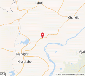Map of Kurela, Madhya Pradesh