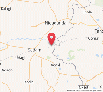 Map of Kurgunta, Karnataka