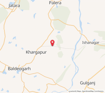 Map of Kurila, Madhya Pradesh