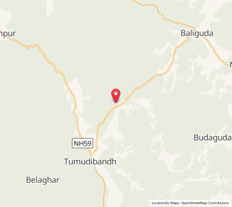 Map of Kurtamgar, Odisha