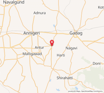 Map of Kurtkoti, Karnataka