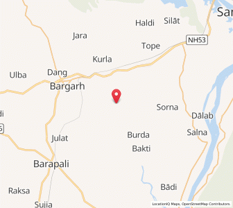 Map of Kuruan, Odisha