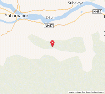 Map of Kurumunda, Odisha